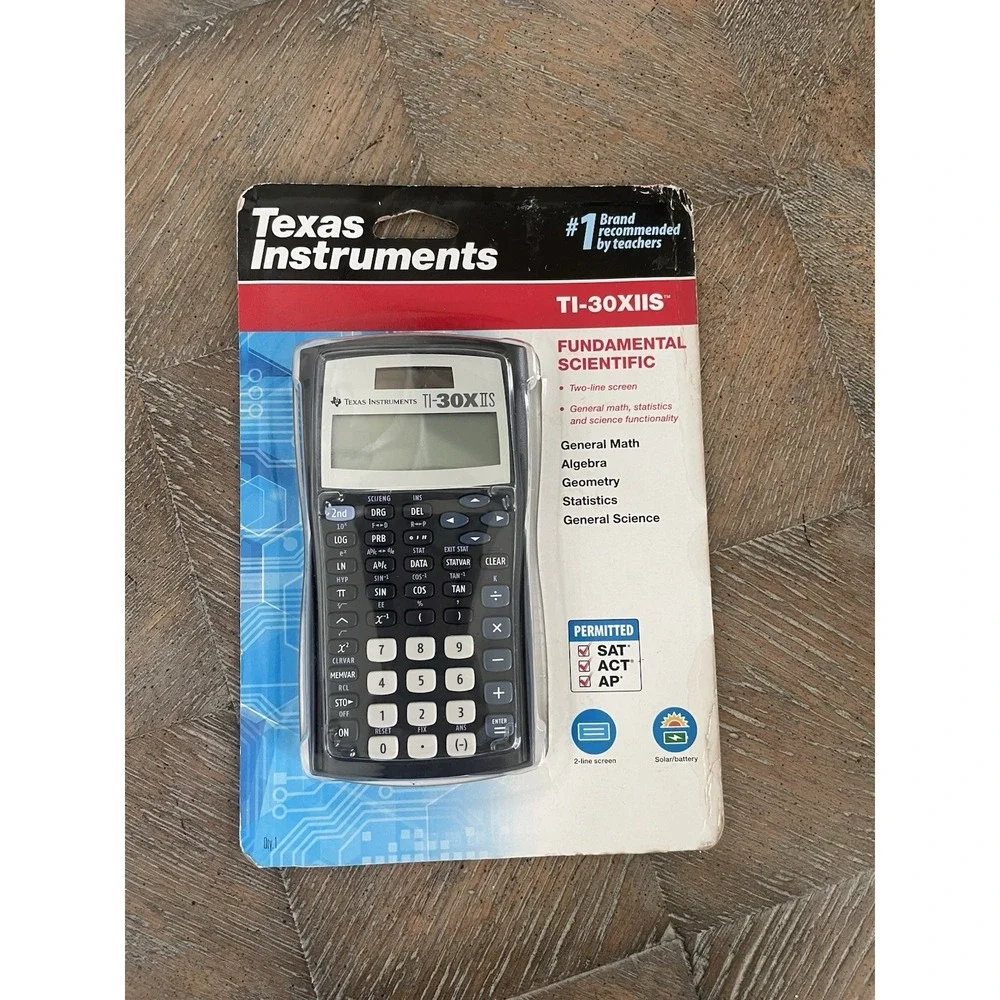 Texas Instruments TI-30X IIS Fundamental Scientific Calculator Factory Sealed